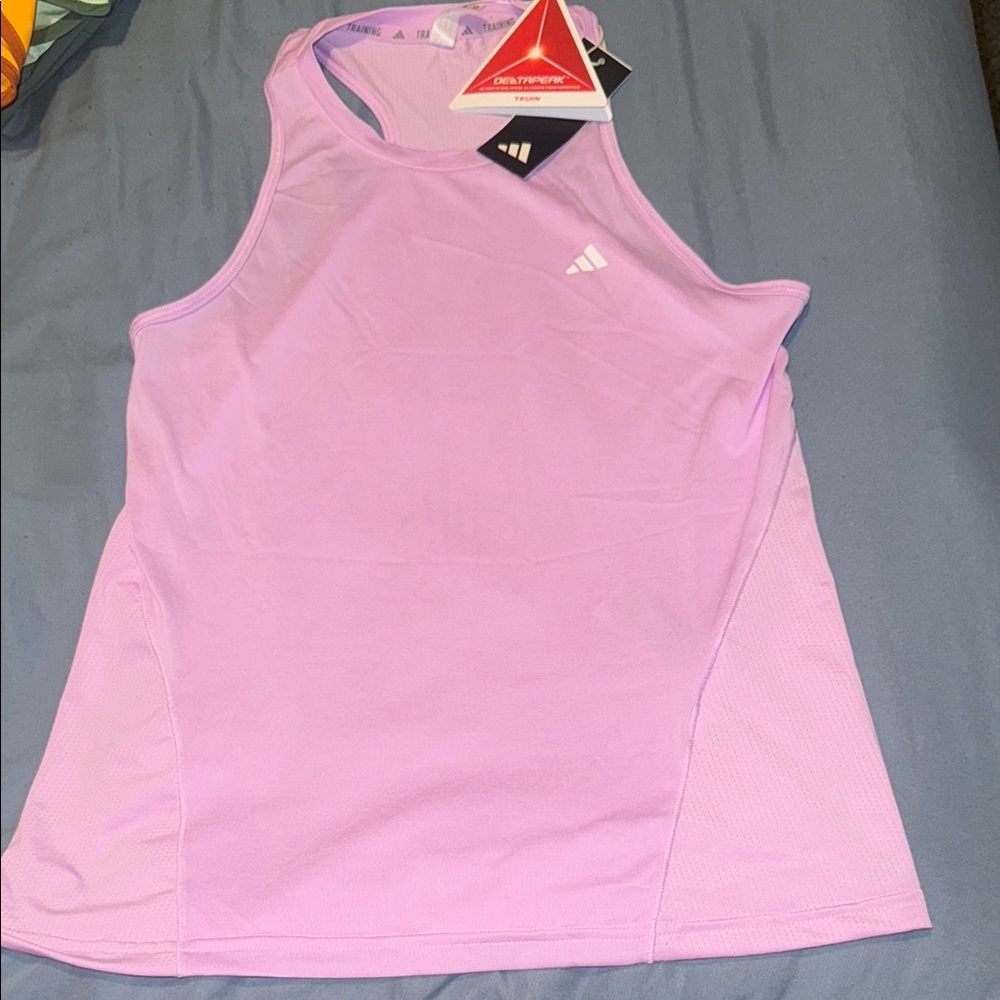 Adidas Women's Pink Tank Top